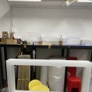 LED조명 아크릴 공예 | 코엑스 공예트렌드페어 전시 대형 조명 선반 제작, LED 아크릴 구조물 작업 후기