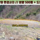 [단양토지 1,736㎡ // 7천3백5십만원] 구인사 1km, 해발 550m의 청정 전원주택지... 이미지