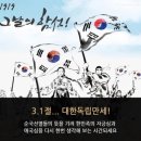 해;구름;꽃나무