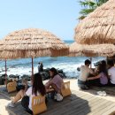 해지개5 | 제주 애월 오션뷰 카페 ‘해지개’ 후기 🐚｜1층 2층 야외석에서 바라본 황홀한 애월바다
