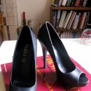 ALDO 검정 가죽 구두(12cm) 팝니다. 이미지