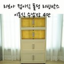 이동-4 | 리빙박스 수납장 추천, 리보아 폴딩 접이식 리빙박스 이동식 수납장 4단, 후기