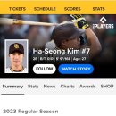 MLB 김하성 23시즌 최종성적,포스트 시즌 대진표 이미지