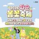 나주시노인복지관 | 2026 화순 봄꽃 축제 일정·주차·루트 총정리 | 꽃강길부터 음악분수 야간쇼까지