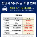 천안택시 이미지