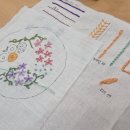 행복한 자수 이야기 이미지