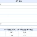 신 HSK5급 합격후기요!! 이미지