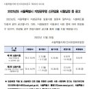 2023년도 서울특별시 지방공무원 신규임용 시험일정 등 공고 이미지