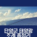 단양5호 태양광 발전소 네이버블로그