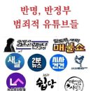 모사이트에서 지목한 '반명-반정부 범죄적(?) 유투브' 명단 이미지