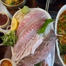 참돔이야기 | 바다 맛을 🐟 '섬맛의공방 제주이야기 권선점' 참돔회 · 활전복물회 솔직 후기 | 오목천역 근처 제주...