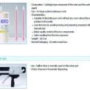 SEAM ADHESIVE FOR ARTIFICIAL MARBLE/GUN TYPE 이미지