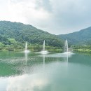 동구리 저수지 위 공원 이미지