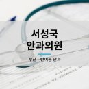 서성국안과의원 네이버블로그