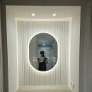 세븐일레븐 광주대촌지석점 | 광주 대촌 힐스테이트지석 실링팬 무몰딩우물천장 화장대 리폼 전체도배 조명인테리어 후기