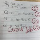 🩵Writing time&amp;I am good at tennis&amp;I ride a dump truck&amp;Q is for quiz🩵 이미지