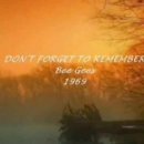Don't forget to remember me(크로매틱) 이미지