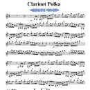 Clarinet Polka (클라리넷 폴카) 악보 음악 이미지