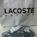라코스테ACC | 라코스테(LACOSTE) ACC상설할인매장 쪼리 구입후기.