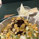 대구시청 | [대구 시청 카페] 쫀득한 크림떡과 시원한 말차 빙수가 맛있는, 떠기다방 대구시청점 후기