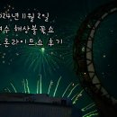 2024년 11월 2일 여수해상 불꽃쇼 드론 라이트쇼 후기