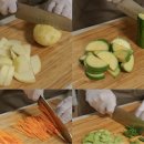 연두부 된장찌개 레시피 끓이는법 재료 감자 애호박 찌개종류 이미지