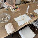 여름철 라탄 소품 만들기 | 대전공방 | 여름에 어울리는 라탄자개모빌 '위브온라탄' 후기