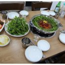 용산-서빙-1201 | 미나리향이 너무 좋았던 용리단길 맛집 청도미나리식당