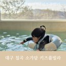 대백마트(대구역) | 대구근교 칠곡 소가담 키즈풀빌라 후기 | 24시간 온수풀 동대구역 30분!