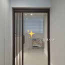 백현마을 코아루(아) | 용인 인테리어 중문전시장/기흥구 백현마을 코아루 46평 간살 우드중문 설치입니다