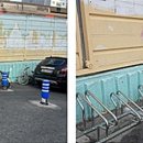 자전거 보관대 이미지