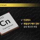 원자번호 112번 ‘코페르니슘(Cn)’ 이미지