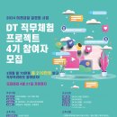 [고용노동부] 2024 미래내일 일경험 사업 DT 직무체험 프로젝트 4기 모집 (~04/21) 이미지