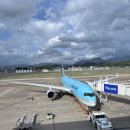 후쿠오카 공항에서 a350-900 대한항공 촬영 이미지