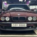 스마일카세차장 | BMW E34 520i 에이버리 랩핑차 세차 후기