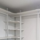 대전서원초등학교 | 대전시스템행거 ㄱ자형 선반 높이 조절 서랍장 추가 시스템행거로 완성한 프리미엄 드레스룸 인테리어...