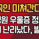 한국인 미쳐간다/심평원 우울증 정신병 통계 난리났다, 발칵/강신업TV﻿ 이미지
