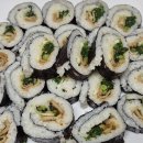 천궁나물 돌돌말이 김밥 이미지