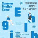 성북청소년미래지원센터 | 2026학년도 여름방학 고려대학교와 함께하는 원어민 영어캠프 수강생 모집 [7.7.(화) 10:00 ~ 선착순 접수]