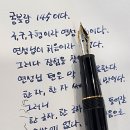 몽블랑 145 F촉 연성nib 이미지