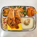 단체급식 돈까스와 오므라이스 조합 추천 비빔파스타 제공후기 원파인의 식단일기