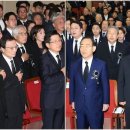 조화만 보낸 민주당, 반쪽 난 YS 10주기 추모식 이미지