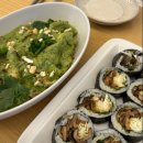 김밥인데 이렇게 예뻐도 되나요,,,바질우동과 시금치페스토떡볶이까지 맛있는 건강 분식~! 이미지