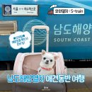 남도해양열차 S-train 기차여행 애견동반 좌석추천 노선 탑승후기