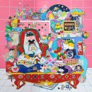 묘릉도원 | 묘릉도원) 묘릉도원_완판마우스 91x91 cm mixed media 2025