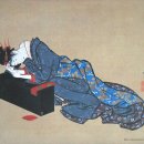 일본화의 거목 가츠시카 호쿠사이[葛飾北齋]의 美人圖세계 이미지