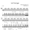 Chubby Checker - Let's Twist Again 드럼 악보 (카운트 음원) 이미지