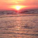 노을빛바다 이미지