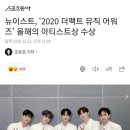 뉴이스트, ‘2020 더팩트 뮤직 어워즈’ 올해의 아티스트상 수상 이미지