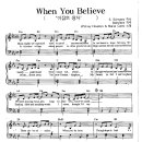 Whitney Houston &amp; Mariah Carey / When you believe 이미지